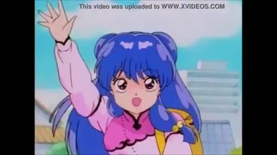 Ranma 1/2 shampooing hentai ecchi nu porno seins scène