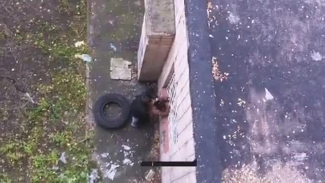 voyeur russe en extérieur