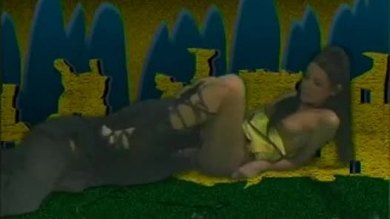 Tanner mayes dans un jeu vidéo sexy immoral kumbat
