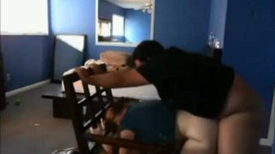 Bbw milf on real hidden cam