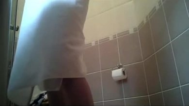 Chatte poilue filmée par une caméra