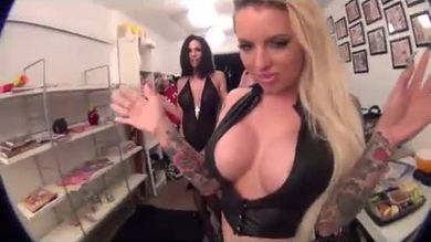 Christy Mack dans les coulisses