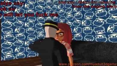Marinette et Alya, coccinelles miraculeuses, se font baiser par des jumeaux moches lors d'une interview.
