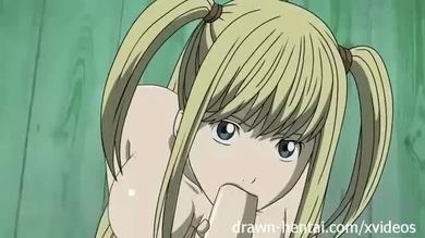 Death note hentai - Misa le fait avec la lumière